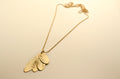 Necklace with engraving – “But my soul is a dancer”