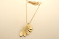 Gold necklace with Hermann Hesse poetry verse – "Und jedem Anfang wohnt ein Zauber inne"