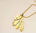 Long necklace with engraving – “All the stars sparkle on me”