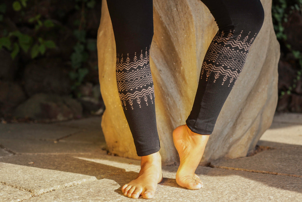 Legging en coton, legging de yoga, legging imprimé