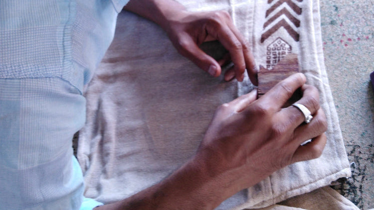 Leggings de yoga avec impression au bloc