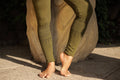 Cotton leggings, cotton yoga wear, natural yoga clothing