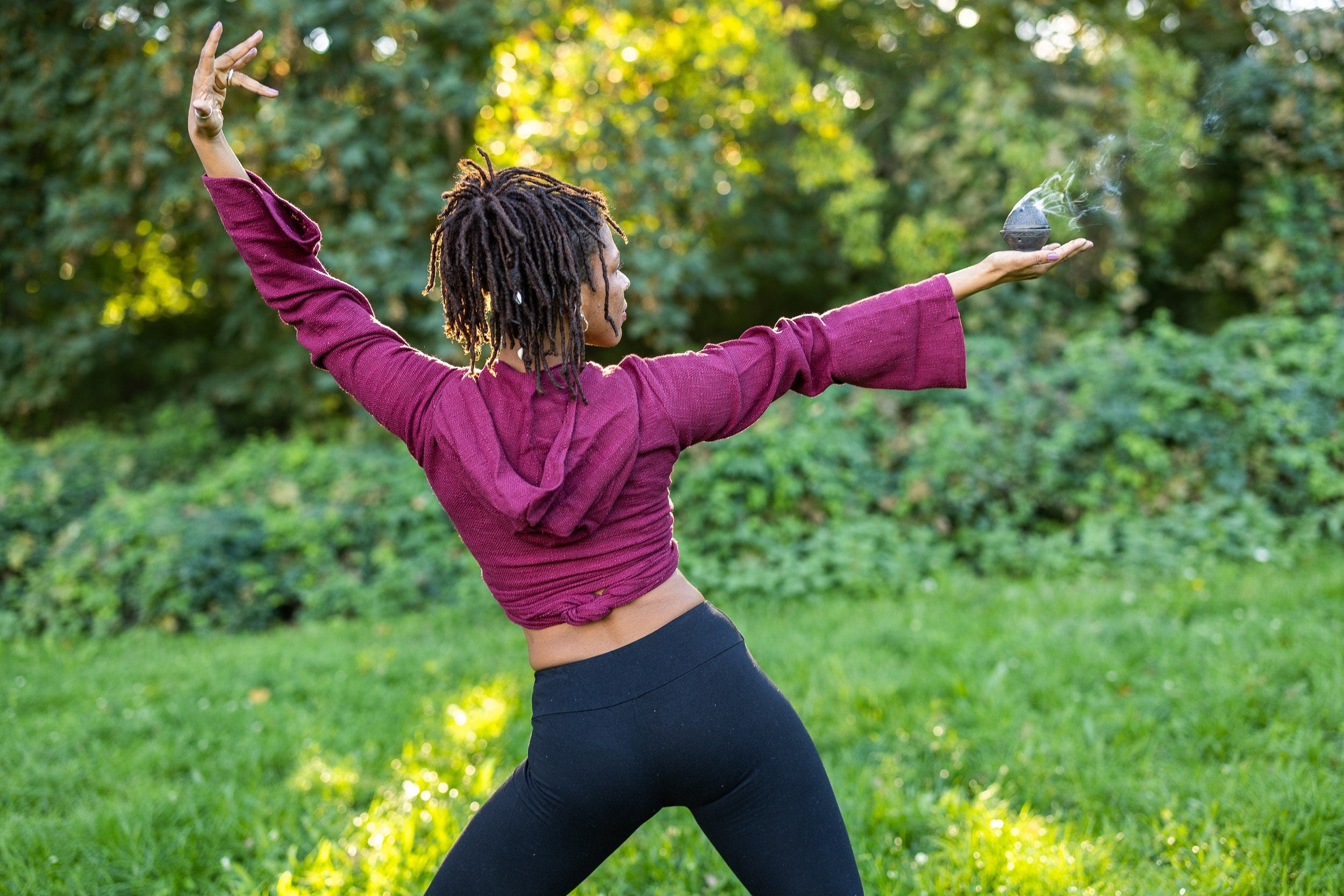 Wrap top boho jacket