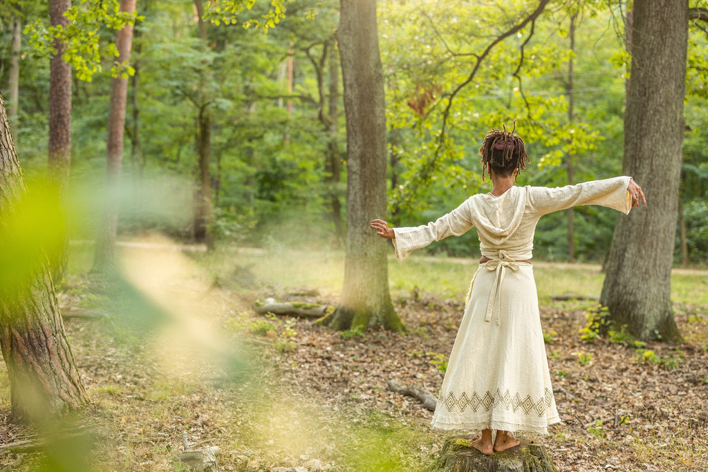Outfit wrap skirt and top