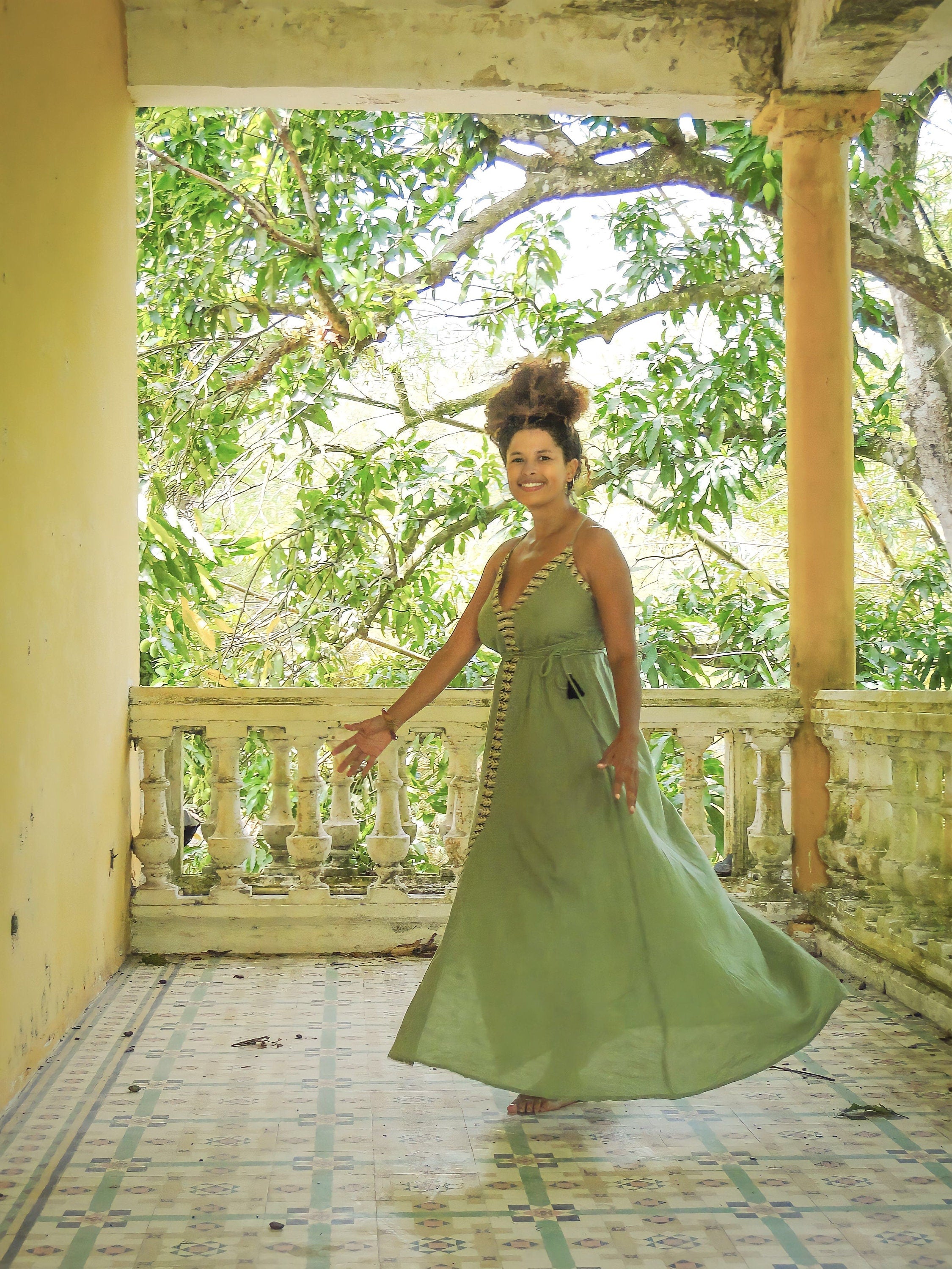 Robe longue bohème