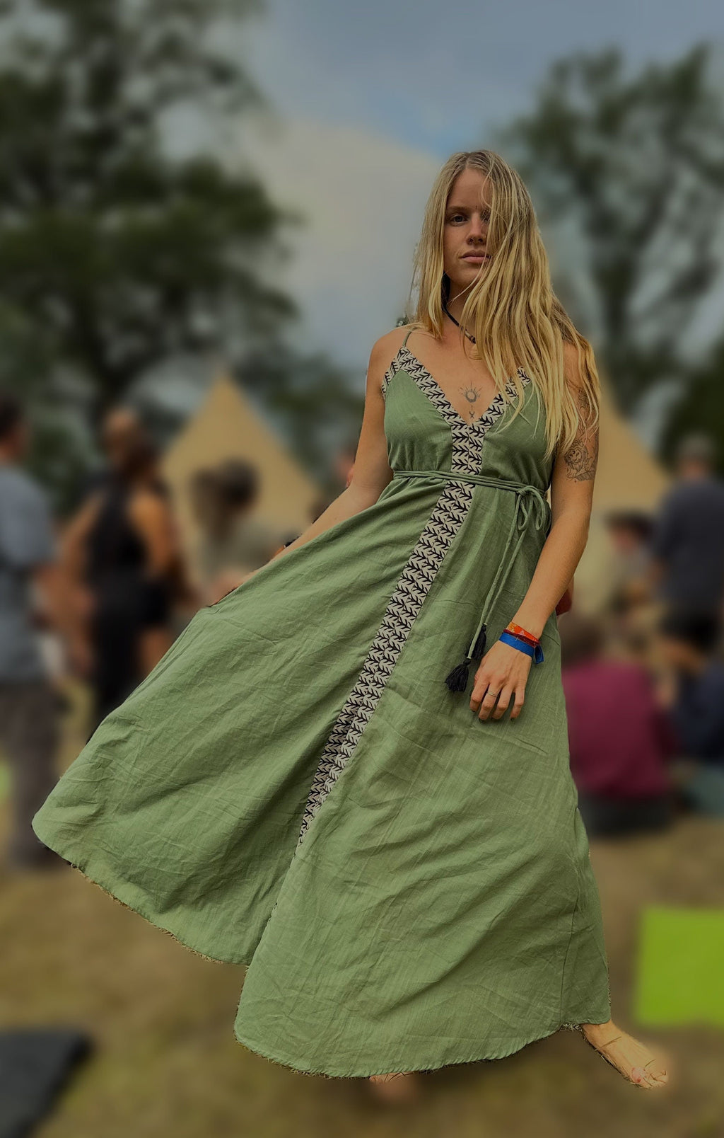 Robe longue bohème