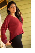Loose cotton sweater