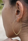 Delicate brass hoop