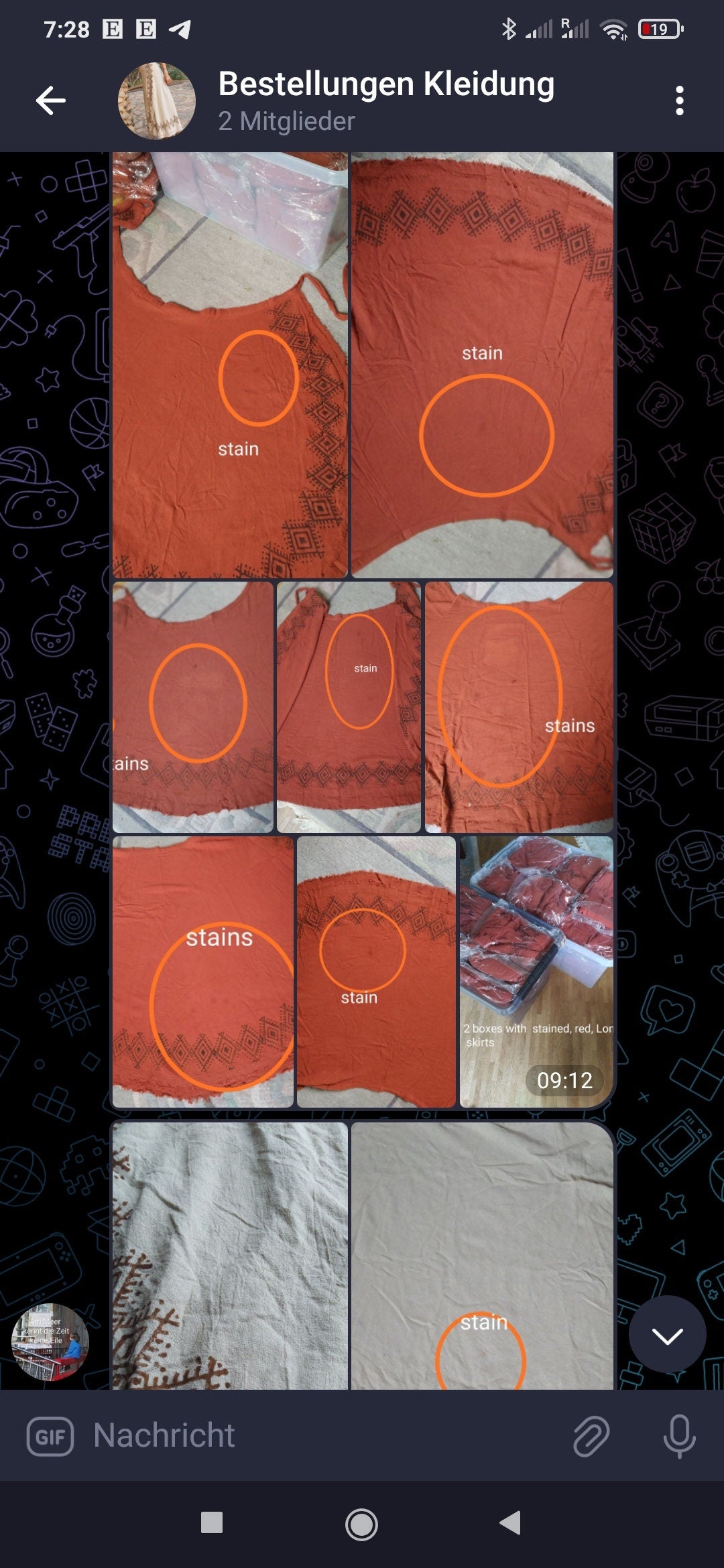 B-stock, long wrap skirt, natural wrap skirt, earth-colored skirt, frayed wrap skirt block print