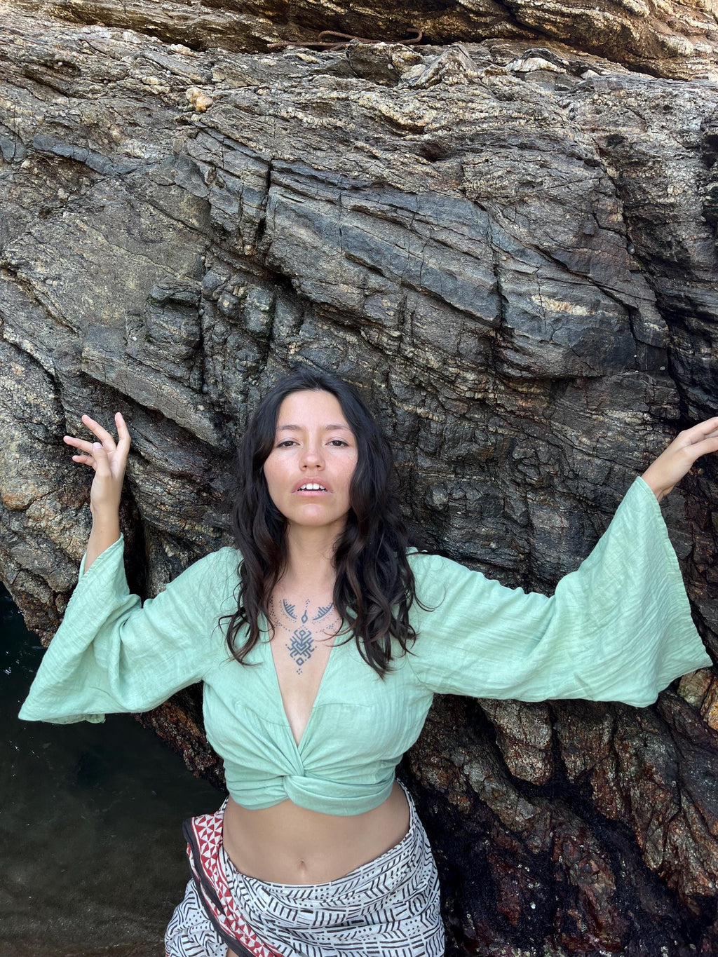 Cache-cœur en mousseline (Copie)