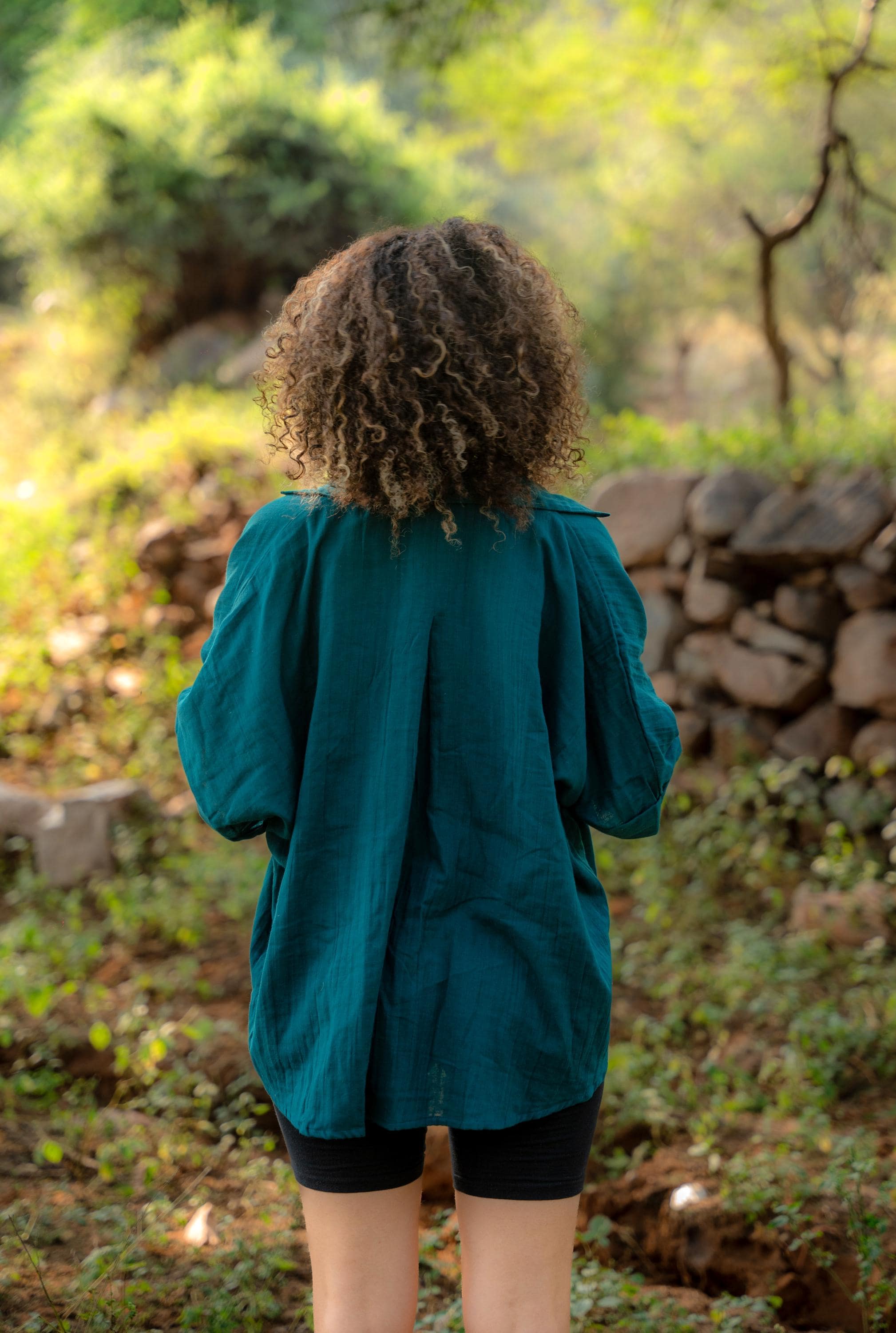 Wide blouse, unisex shirt